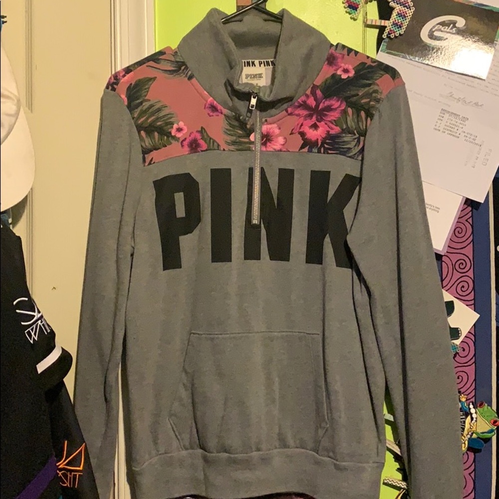 VS PINK Half Zip